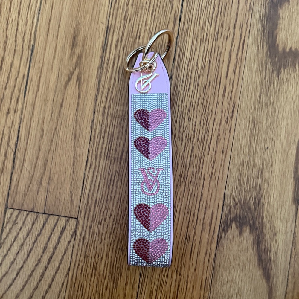 Victoria Secret Limited Edition Valentine’s Day Heart Wristlet Strap